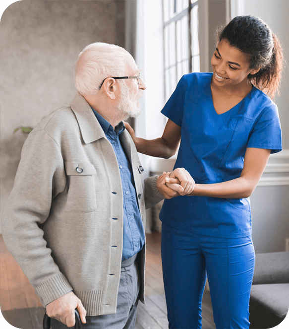 doctor talking to patient